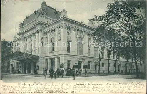 Hamburg Deutsches Schauspielhaus Kat. Hamburg