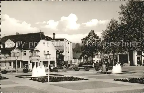 Bad Orb Platz mit Brunnen Kat. Bad Orb