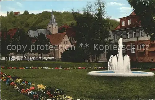 Bad Orb Platz Brunnen Molkenberg Kat. Bad Orb