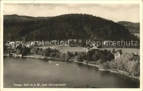 Titisee Panorama mit See Kat. Titisee Neustadt