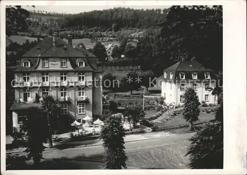 Bad Orb Hotel Hohenzollern Haus Roseneck Kat. Bad Orb