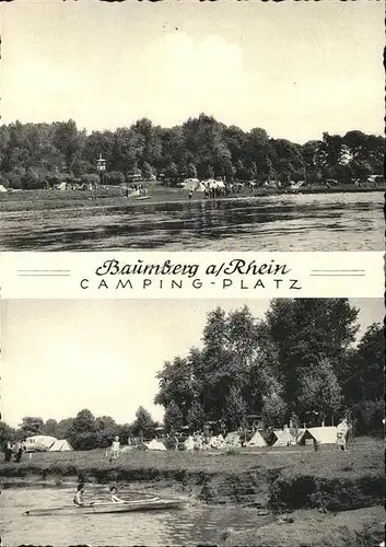 Baumberg Rheinland Camping Platz Kat. Monheim am Rhein