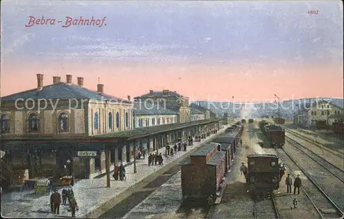 Bebra Bahnhof Eisenbahn Kat. Bebra