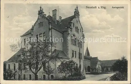 Neustadt Ruebenberge Amtsgericht Kat. Neustadt am Ruebenberge