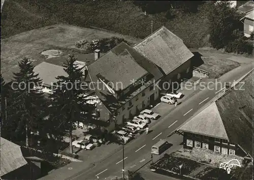 Bernau Schwarzwald Pension Loewen Fliegeraufnahme Kat. Bernau im Schwarzwald