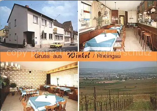 Winkel Oestrich Winkel Restaurant Zum Taunus Kat. Oestrich Winkel