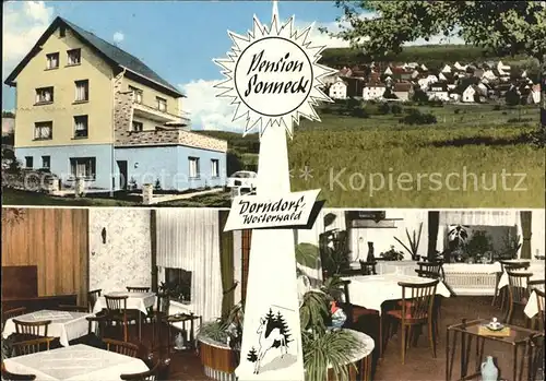 Dorndorf Westerwald Pension Sonneck / Dornburg /Limburg-Weilburg LKR