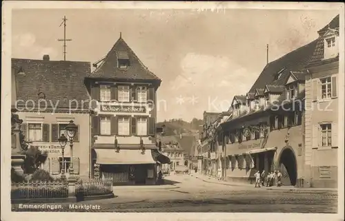 Emmendingen Marktplatz Kat. Emmendingen