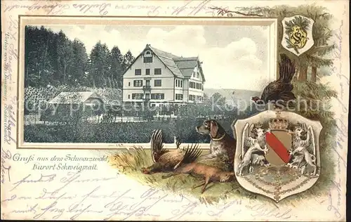Schweigmatt Gebaeude Wappen Kat. Schopfheim