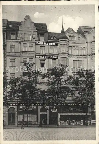 Hamburg Bartels Hotel und Hotel Bristol Steinthorwall 5 6 Kat. Hamburg