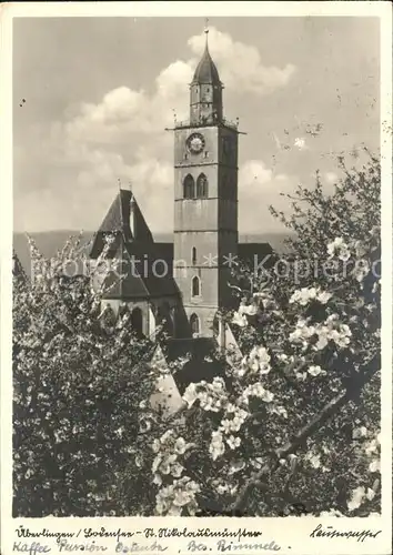 ueberlingen Bodensee Kirche Kat. ueberlingen