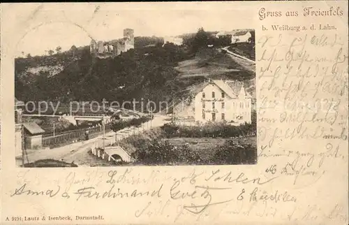 Freienfels Oberfranken Weilburg a. d. Lahn Kat. Hollfeld