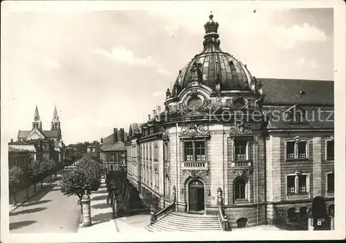 Landau Pfalz Ring der SA Amts  und Landgericht Kirche Kat. Landau in der Pfalz