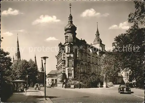 Oldenburg Niedersachsen Schloss und Lambertikirche / Oldenburg (Oldenburg) /Oldenburg  Stadtkreis