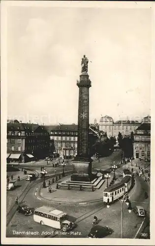 Darmstadt AH Platz Denkmal Kat. Darmstadt