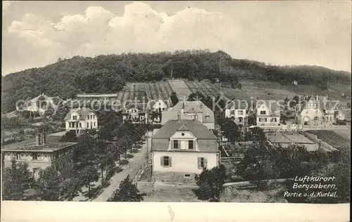 Bad Bergzabern Partie im Kurtal Luftkurort Kat. Bad Bergzabern