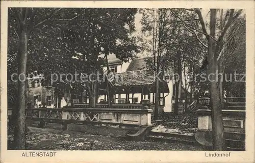 Altenstadt Geislingen Steige Restaurant Cafe Lindenhof Kat. Geislingen an der Steige