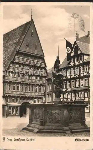 Hildesheim Knochenhauer Amtshaus Brunnen / Hildesheim /Hildesheim LKR