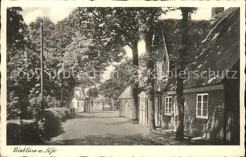 Nieblum Strassenansicht / Nieblum Insel Foehr /Nordfriesland LKR