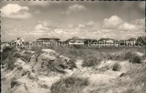 St Peter-Ording Duenen Haeuser / Sankt Peter-Ording /Nordfriesland LKR