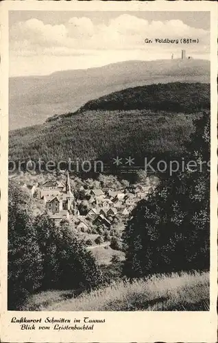 Grosser Feldberg Taunus Luftkurort Schmitten Leistenbachtal Kat. Schmitten