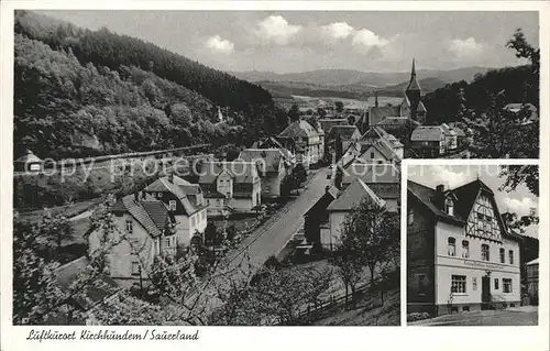 Kirchhundem Gasthaus Kaiserhof Kat. Kirchhundem Hochsauerland