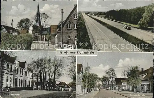 Hollenstedt Molkerei u.Bahnhofstrasse Kat. Hollenstedt