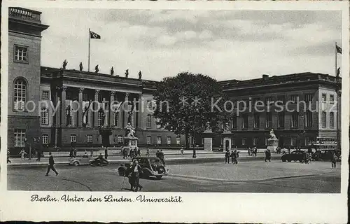 Berlin Universitaet Unter den Linden (Feldpost) Kat. Berlin