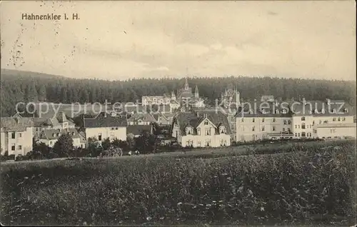 Hahnenklee Bockswiese Harz Teilansicht Kat. Goslar