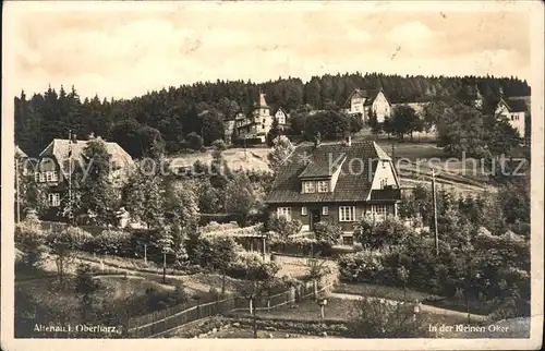 Altenau Harz Partie in der Kleinen Oker (Stempel) Kat. Altenau