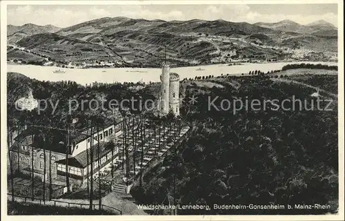 Budenheim Waldschaenke Lenneberg beim Lennebergturm Kat. Budenheim