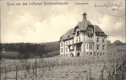 Kirchheimbolanden Erholungshaus Kat. Kirchheimbolanden