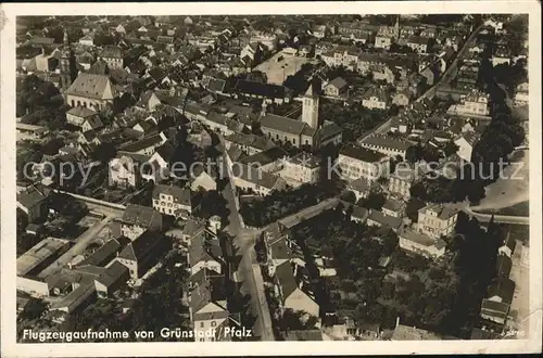 Gruenstadt Luftaufnahme (Feldpost) Kat. Gruenstadt