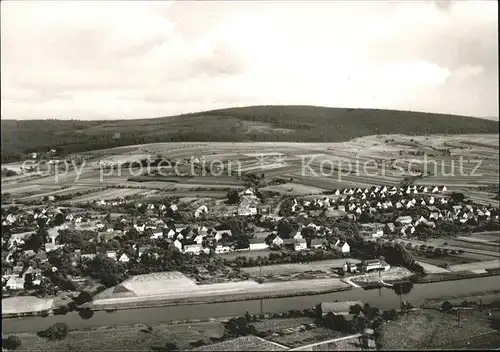 Lippoldsberg Luftaufnahme Kat. Wahlsburg