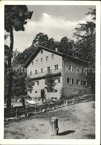 Neustadt Weinstrasse Naturfreundehaus im Heidenbrunner Tal (Stempel) Kat. Neustadt an der Weinstr.