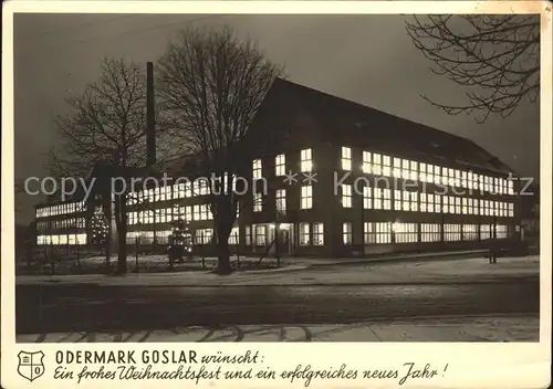 Goslar Fabrikgebaeude der Firma Odermark Kat. Goslar