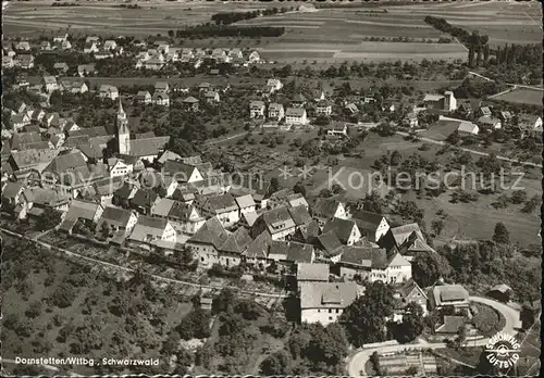 Dornstetten Wuerttemberg Luftaufnahme (Stempel) Kat. Dornstetten