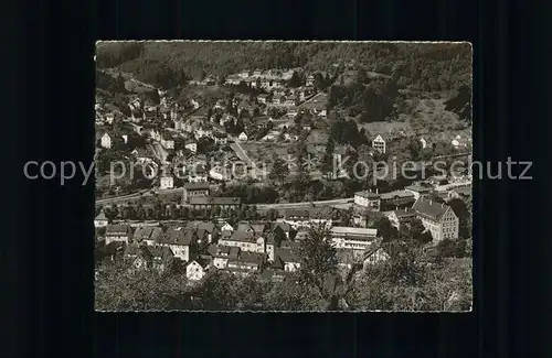 Bad Wildbad Teilansicht Kat. Bad Wildbad