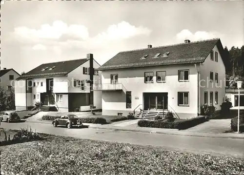 Koenigsfeld Schwarzwald Diaet Pension Gebauer Kat. Koenigsfeld im Schwarzwald