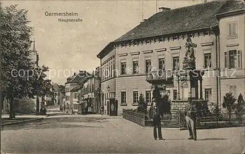 Germersheim Hauptstrasse (Feldpost) Kat. Germersheim