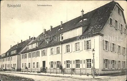 Koenigsfeld Schwarzwald Schwesternhaus Kat. Koenigsfeld im Schwarzwald