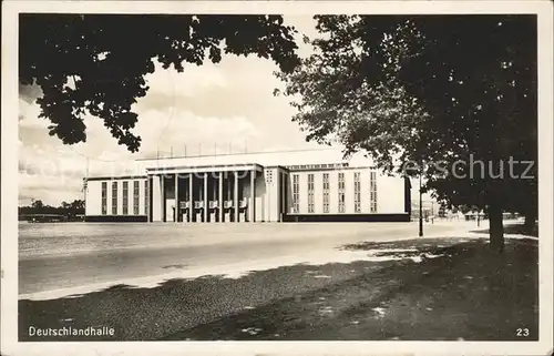 Berlin Deutschlandhalle Kat. Berlin