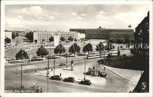 Berlin Platz der Luftbruecke Denkmal Kat. Berlin