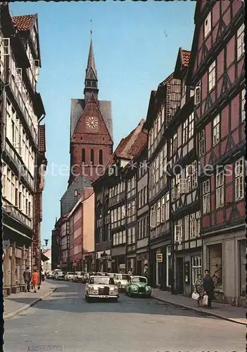 Hannover Altstadt mit Marktkirche Fachwerkhaus Kat. Hannover