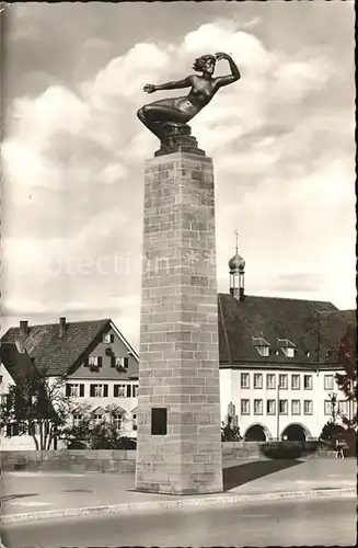 Freudenstadt Schwarzwald Denkmal des Wiederaufbaus nach 1945