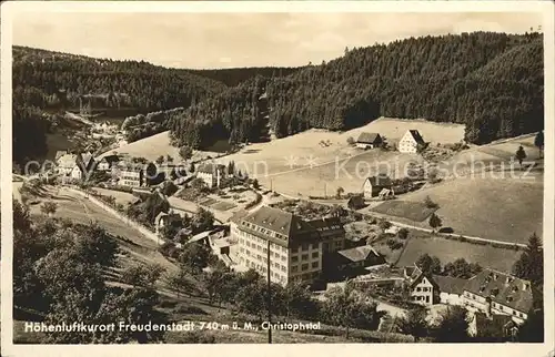 Freudenstadt Schwarzwald mit Christophstal