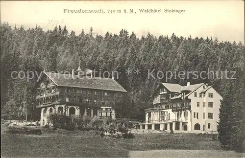Freudenstadt Schwarzwald Waldhotel Stokinger