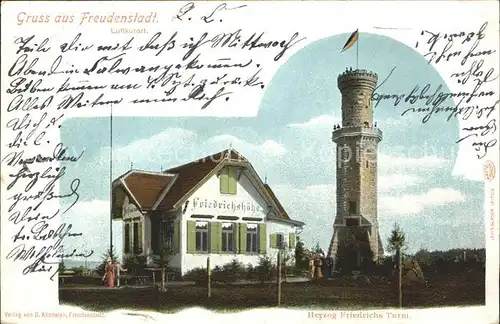 Freudenstadt Schwarzwald Friedrichshoehe Herzog Friedrich Turm