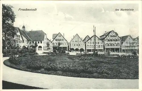 Freudenstadt Schwarzwald Am Marktplatz