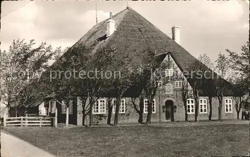 St Peter-Ording Haubarg friesisches Bauernhaus / Sankt Peter-Ording /Nordfriesland LKR